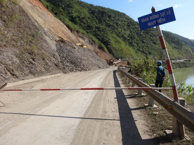 Route coupée